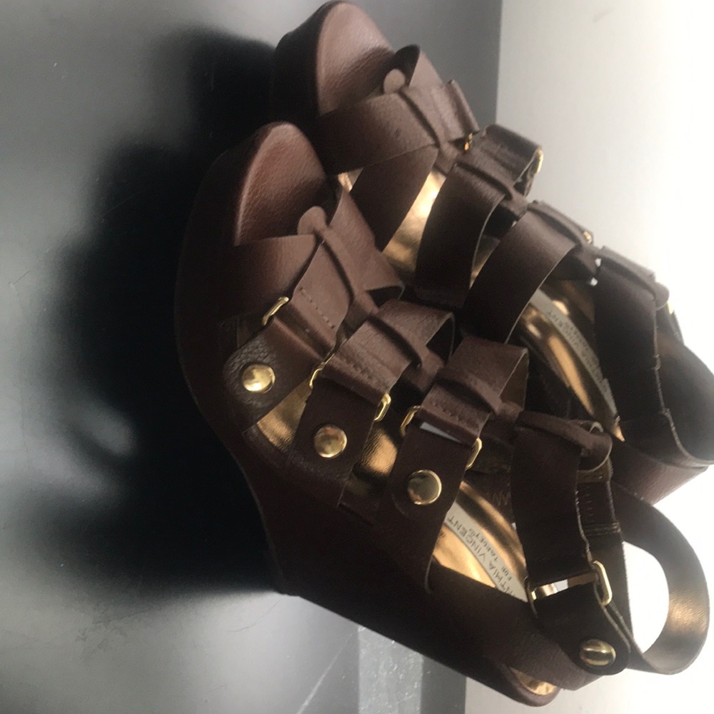 Platform heels.